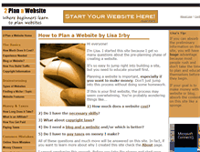 Tablet Screenshot of 2planawebsite.com